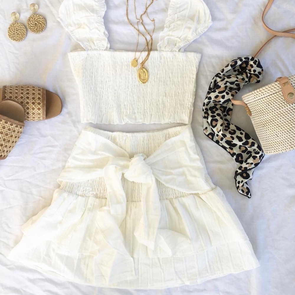 Princess polly white skirt